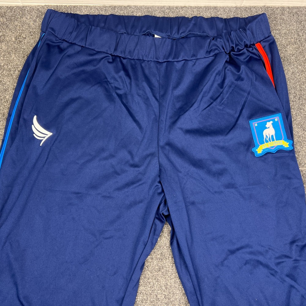 Ted Lasso AFC Richmond Track Suit Set XL Spirit Halloween Cosplay Blue Navy - Picture 4 of 16